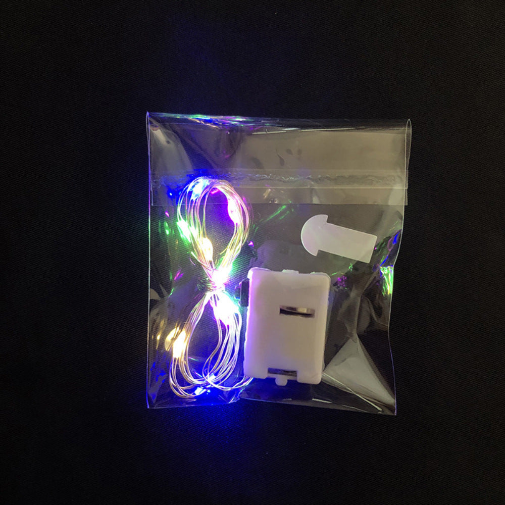 Wholesale LED String Lights with Copper Wire and Flowers