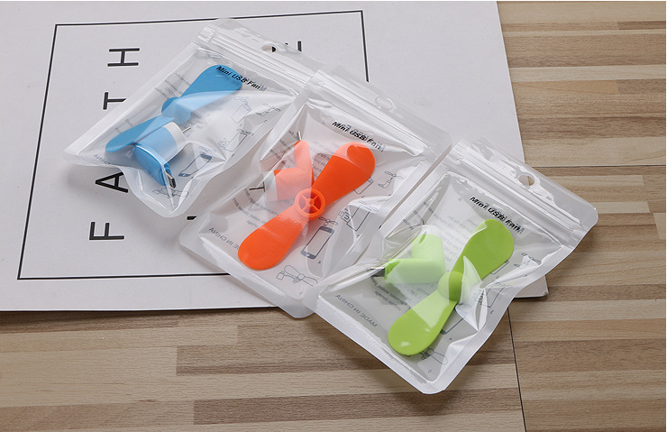 Portable USB Fan Power Bank for Android Phones