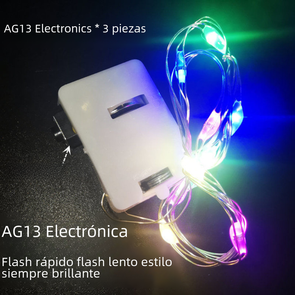Wholesale LED String Lights with Copper Wire and Flowers