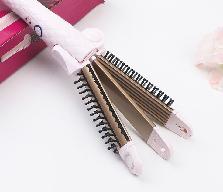 3-in-1 Curling Iron and Hair Crimper