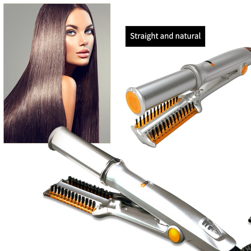 Curling Iron, Flat Iron, Hair Straightener Set