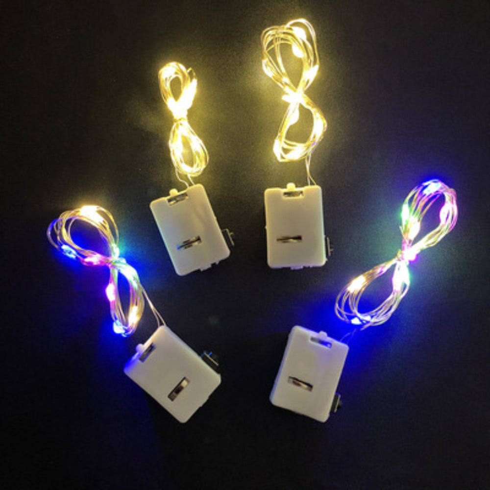 Wholesale LED String Lights with Copper Wire and Flowers