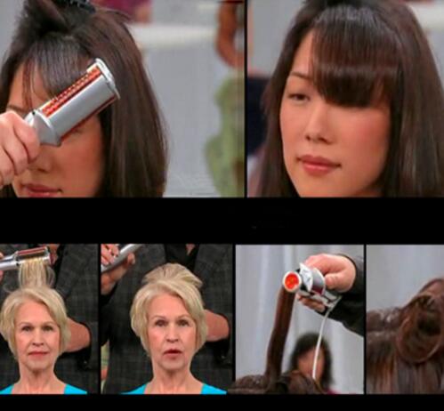 Curling Iron, Flat Iron, Hair Straightener Set