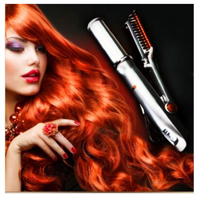 Curling Iron, Flat Iron, Hair Straightener Set